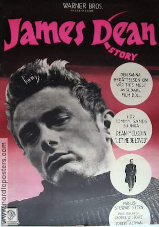 James Dean Story 1958 poster James Dean Robert Altman