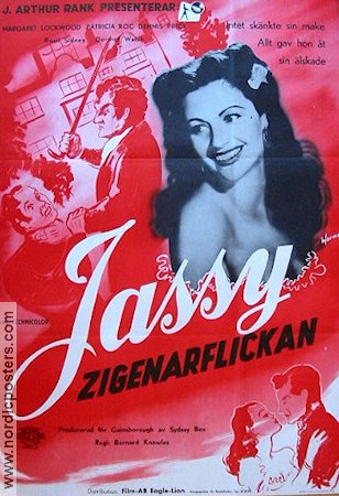 Jassy zigenarflickan 1948 poster Margaret Lockwood