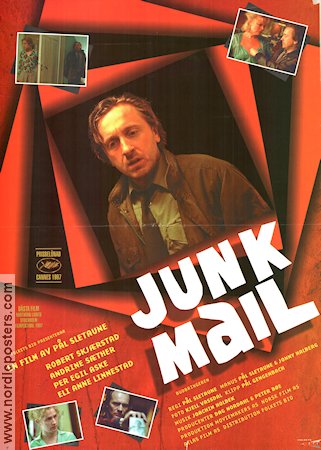 Junk Mail 1997 poster Pål Sletaune Norge Danmark