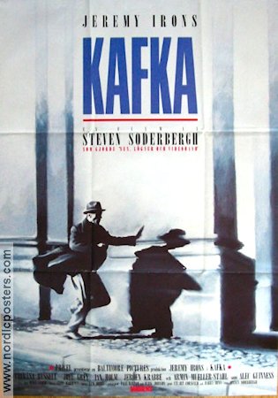 Kafka 1991 poster Jeremy Irons Steven Soderbergh