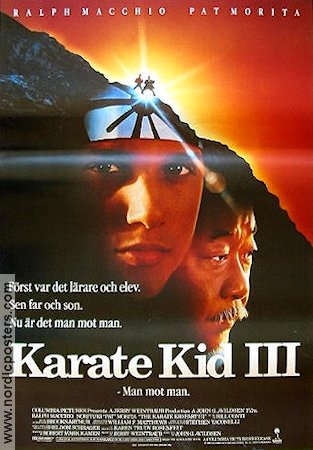 The Karate Kid 3 1989 poster Ralph Macchio Berg