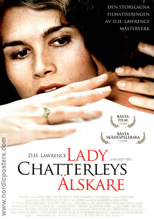 Lady Chatterleys älskare 2006 poster Marina Hands Jean-Louis Coulloch Hippolyte Girardot Pascale Ferran Text: DH Lawrence