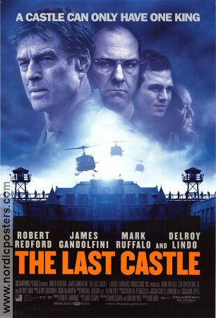 The Last Castle 2001 poster Robert Redford James Gandolfini Mark Ruffalo Rod Lurie