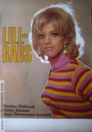 Lill-Babs 1964 poster Lill-Babs Torsten Wahlund