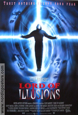 Lord of Illusions 1995 poster Scott Bakula Kevin J O´Connor J Trevor Edmond Clive Barker