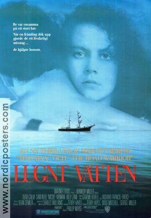 Lugnt vatten 1989 poster Sam Neill Nicole Kidman Billy Zane Phillip Noyce Skepp och båtar