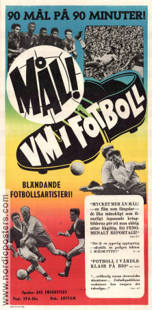 Mål VM i fotboll 1958 poster Åke Engerstedt Nacka Skoglund Pelé Fotboll
