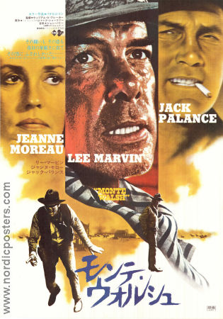 Monte Walsh 1970 poster Lee Marvin Jeanne Moreau Jack Palance William A Fraker