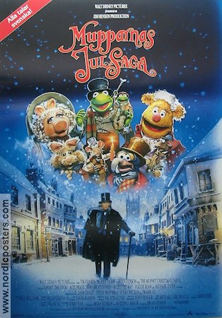 Mupparnas julsaga 1992 poster The Muppets Jim Henson Helger