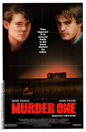 Murder One 1988 poster Henry Thomas James Wilder Stephen Shellen Graeme Campbell
