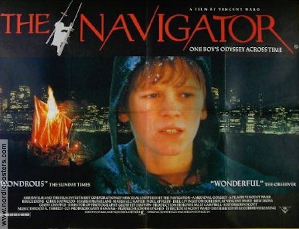The Navigator 1988 poster Chris Haywood Vincent Ward Filmen från: Australia Filmen från: New Zealand