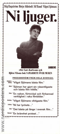 Ni ljuger 1969 poster Stig Engström Börje Ahlstedt Sif Ruud Vilgot Sjöman