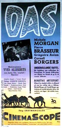 Oas 1956 poster Michele Morgan