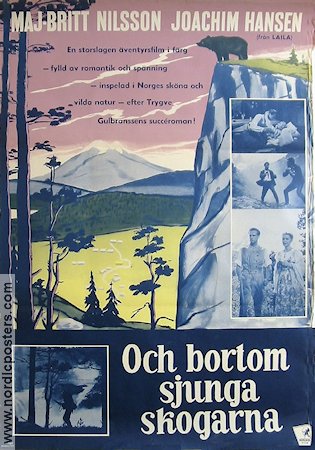 Och bortom sjunga skogarna 1959 poster Gert Fröbe Maj-Britt Nilsson Joachim Hansen Paul May Berg Hitta mer: Norway Filmen från: Austria