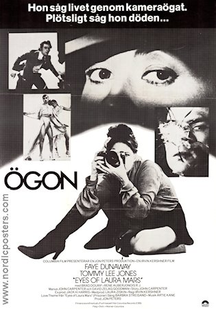 Ögon 1978 poster Faye Dunaway Tommy Lee Jones