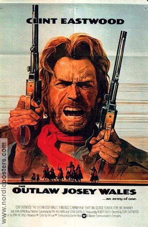 Outlaw Josey Wales 1976 poster Clint Eastwood
