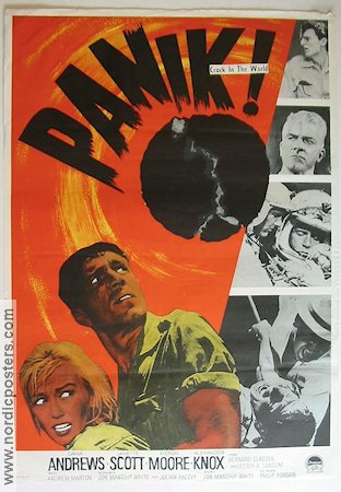Panik 1965 poster Dana Andrews Janette Scott