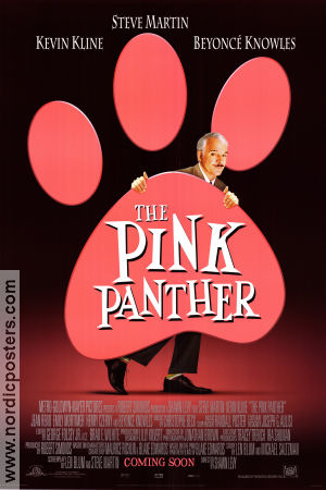 The Pink Panther 2006 poster Steve Martin Kevin Kline Beyoncé Knowles Shawn Levy