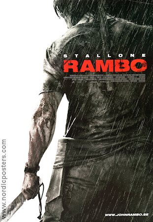 Rambo 2008 poster Sylvester Stallone
