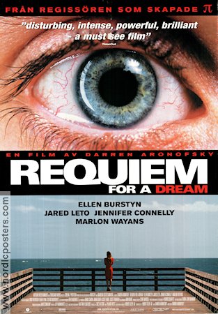 Requiem For a Dream 2000 poster Jennifer Connelly Darren Aronofsky