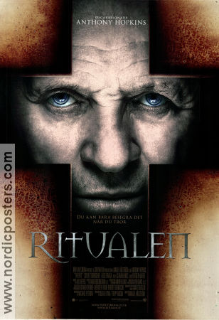 Ritualen 2011 poster Colin O´Donoghue Anthony Hopkins Ciaran Hinds Mikael Håfström