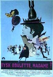 Rysk roulette Madame 1969 poster Oliver Reed Diana Rigg