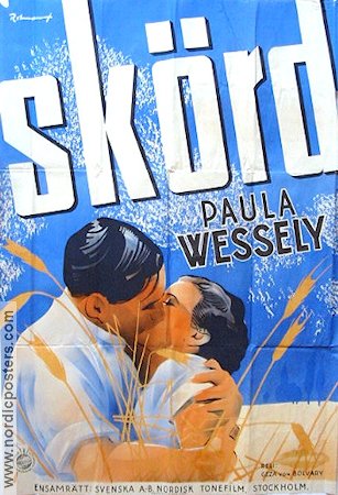 Skörd 1936 poster Paula Wessely Attila Hörbiger Geza von Bolvary Filmen från: Austria