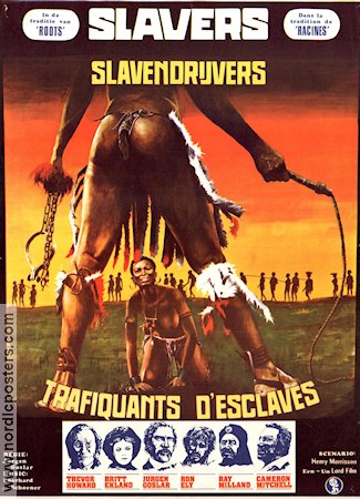 Slavers 1978 poster Trevor Howard Britt Ekland