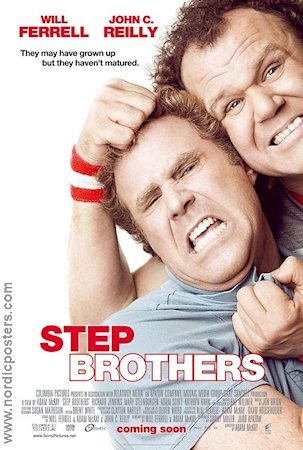 Step Brothers 2008 poster Will Ferrell John C Reilly