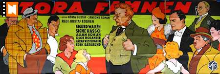 Stora famnen 1940 poster Sigurd Wallén Signe Hasso Håkan Westergren Hitta mer: Large poster