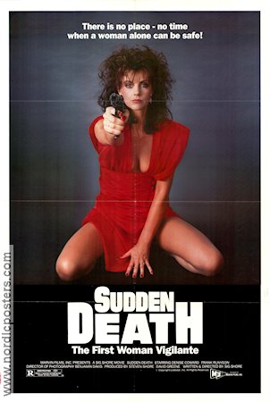 Sudden Death 1985 poster Denise Coward