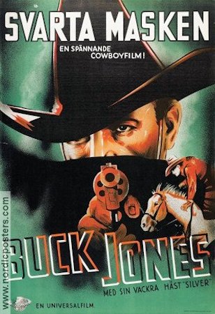 Svarta masken 1935 poster Buck Jones