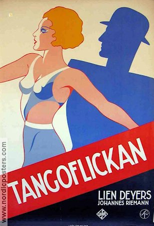 Tangoflickan 1931 poster Lien Deyers