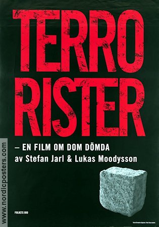 Terrorister 2003 poster Stefan Jarl Dokumentärer
