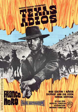 Texas adios 1966 poster Franco Nero Alberto Dell´Acqua Elisa Montés Ferdinando Baldi