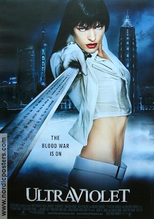 Ultraviolet 2004 poster Milla Jovovich Vapen