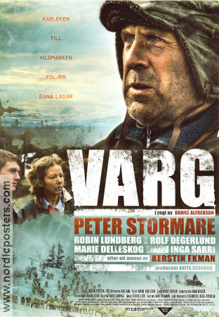Varg 2008 poster Peter Stormare Robin Lundberg Rolf Degerlund Daniel Alfredson Berg