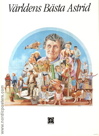 Världens bästa Astrid 1980 affisch Text: Astrid Lindgren