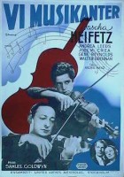 Vi musikanter 1939 poster Jascha Heifetz Joel McCrea Instrument