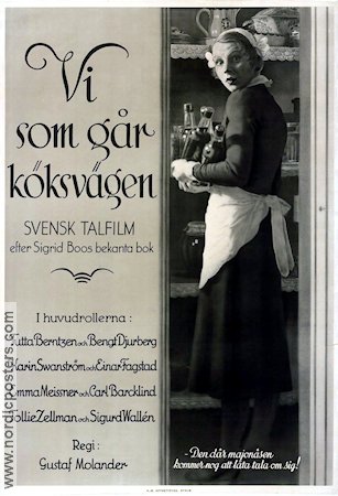 Vi som går köksvägen 1932 poster Tutta Rolf Tutta Berntzen Karin Swanström