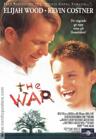 The War 1994 poster Elijah Wood Kevin Costner Jon Avnet