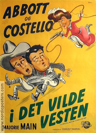 The Wistful Widow of Wagon Gap 1951 poster Abbott and Costello