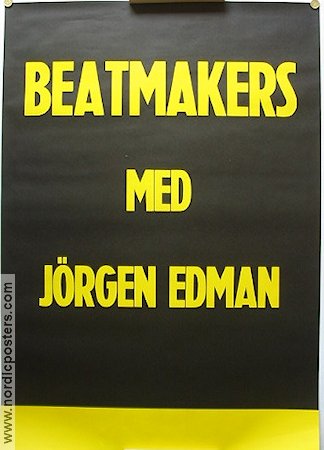 Beatmakers med Jörgen Edman 1968 affisch Hitta mer: Concert poster Rock och pop
