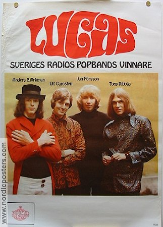 Lucas 1967 affisch Jan Persson Hitta mer: Concert poster Rock och pop