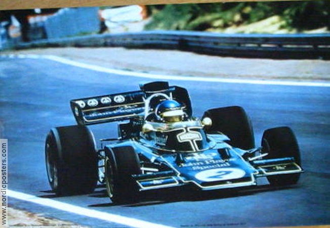 Zandvoort 1973 JSP-Lotus 1978 affisch Ronnie Peterson