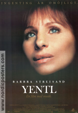 Yentl 1983 poster Amy Irving Mandy Patinkin Barbra Streisand Religion Musikaler