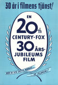 20th Century Fox 30 år 1945 poster Filmbolag: 20th Century Fox