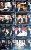 The American President 1995 lobbykort Michael Douglas Annette Bening
