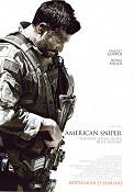 American Sniper 2014 poster Bradley Cooper Kyle Gallner Sienna Miller Clint Eastwood Krig Vapen