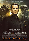 Änglar och demoner 2009 poster Tom Hanks Ewan McGregor Ayelet Zurer Ron Howard